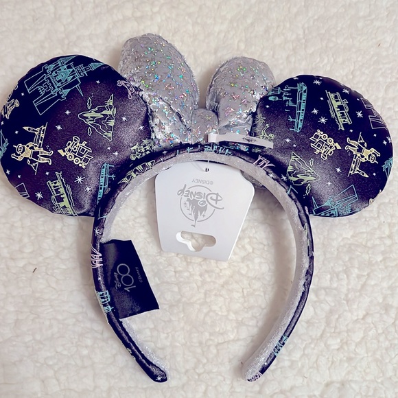 Disney Parks 100 Anniversary Minnie Ears - Picture 3 of 4